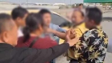 Fare fight: Ride-hailing drivers trade blows in brawl at Bangkok airport