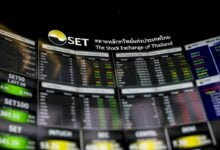 Thai stock index jumps as gold hits record high amid Fed rate plans