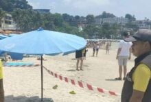 Body of foreign tourist found on Kata Beach, Phuket