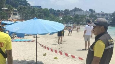 Body of foreign tourist found on Kata Beach, Phuket