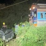 Pickup hit by train in Surat Thani, two dead, three injured
