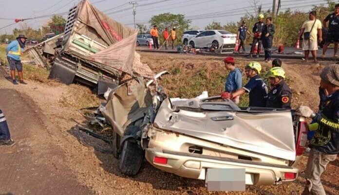 Brake failure leads to fatal crash in Nakhon Ratchasima