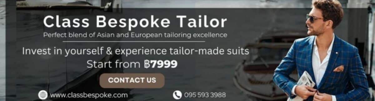 Class Bespoke Tailor: The best custom-made tailor in Bangkok, Thailand | News by Thaiger