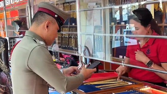 Two arrested after 100k baht gold bracelet stolen in Wichit heist | News by Thaiger