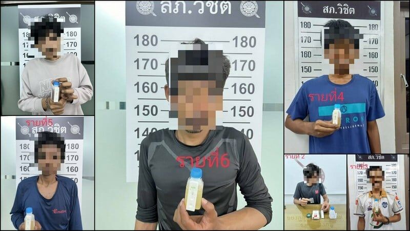 Phuket drug bust: 6 arrested with heroin | News by Thaiger