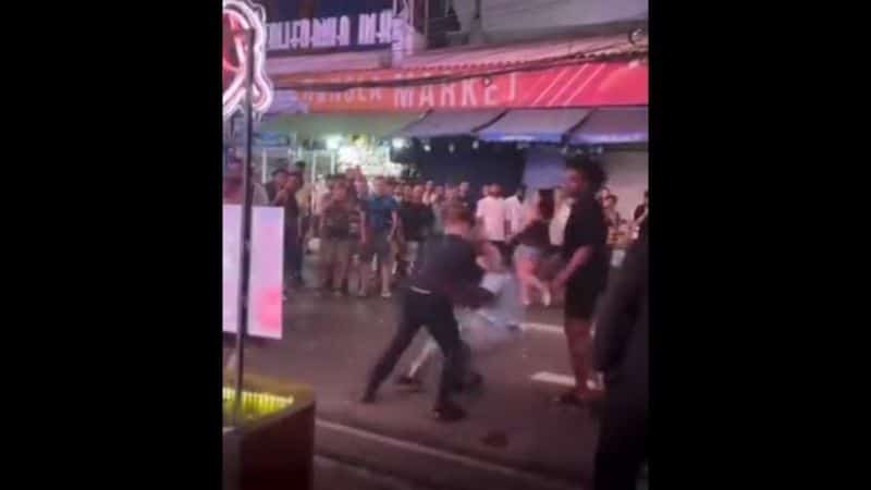 Punches and passports: Bangla Road fight goes viral (video) | News by Thaiger