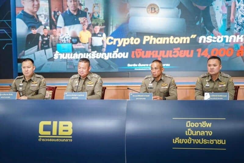 Crypto raids in Cherng Talay linked to drug trafficking and scams | News by Thaiger