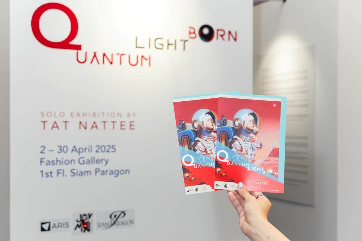 Quantum Lightborn: A solo exhibition by Tat Nattee at Siam Paragon | News by Thaiger