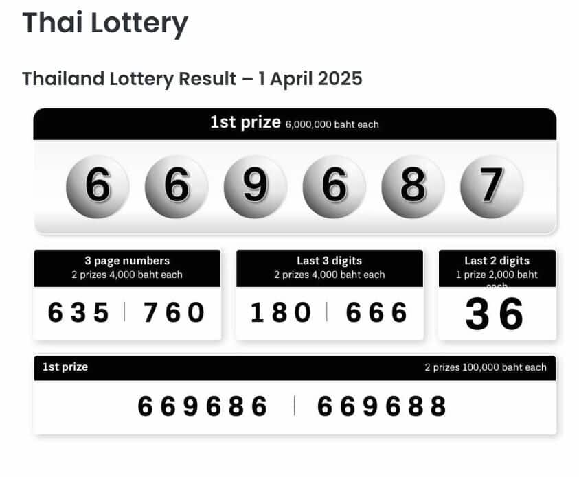 Potato’s winning lotto prediction leaves fans mashed with elation | News by Thaiger