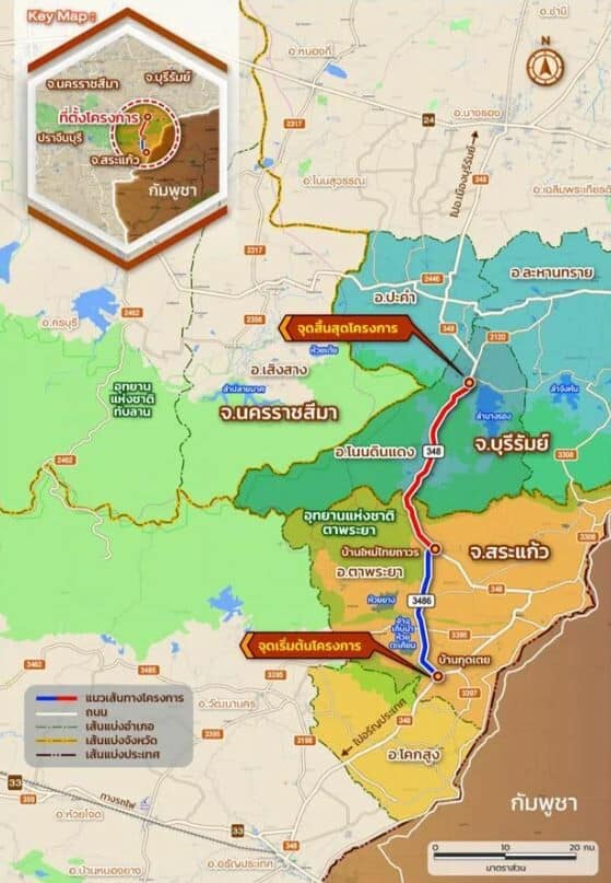 New four-lane highway to boost eastern Thailand connectivity | News by Thaiger