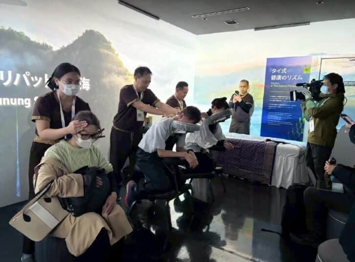 Thai massage steals spotlight at Osaka Expo 2025 | News by Thaiger