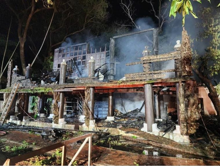 Fire breaks out at Chiang Mai's Dara Dhevi Hotel | News by Thaiger