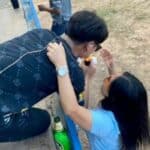 Hits and hits: Singer attacked after stealing the spotlight, and kisses | Thaiger