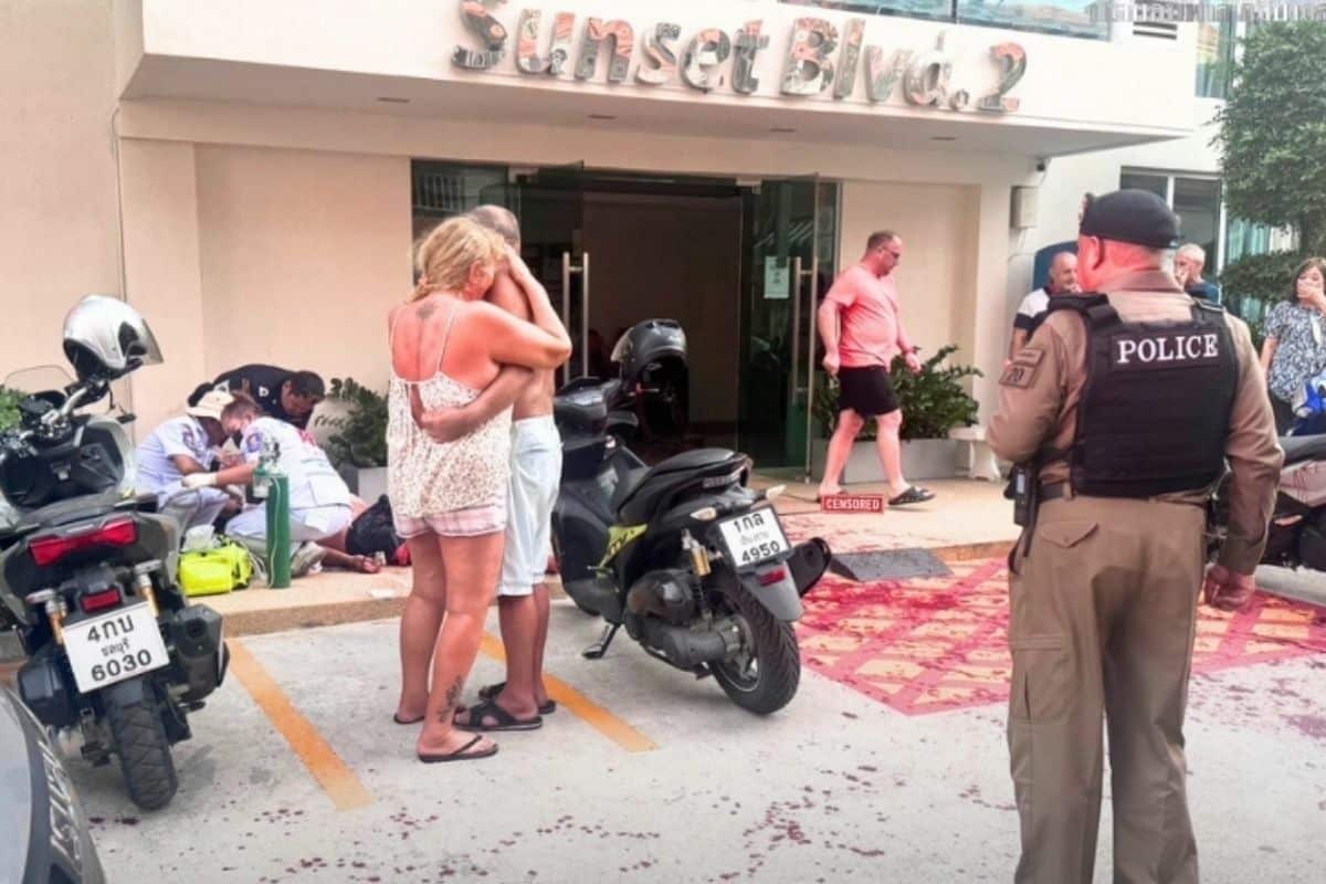 Russian man stabbed for talkign with ex-girlfriend in Pattaya