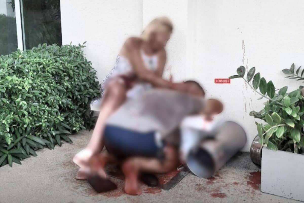 Russian man arrested for stabbing girlfriend's ex