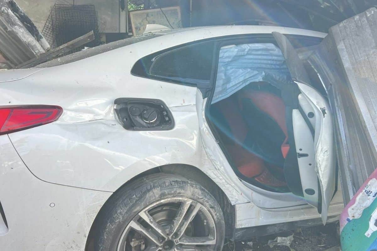 British BMW crash in Phuket