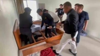 Ninja thief with long criminal record arrested while hiding under bed