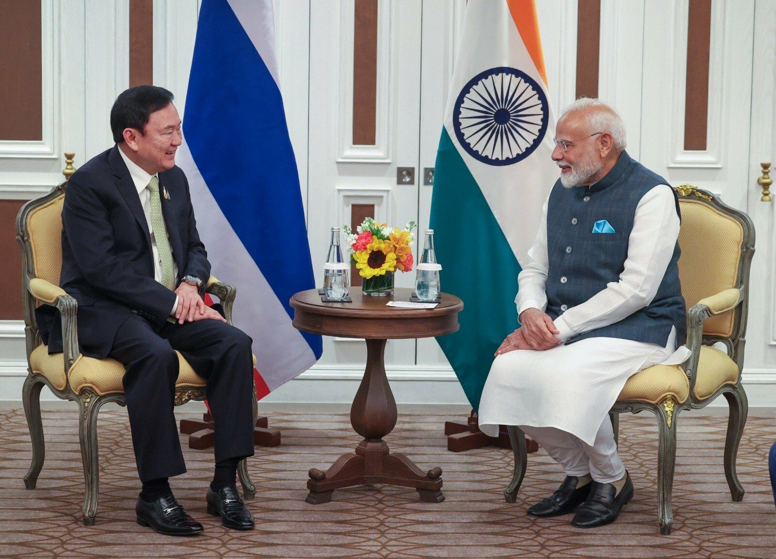 Indian PM meets Thaksin to strengthen India-Thailand ties | News by Thaiger