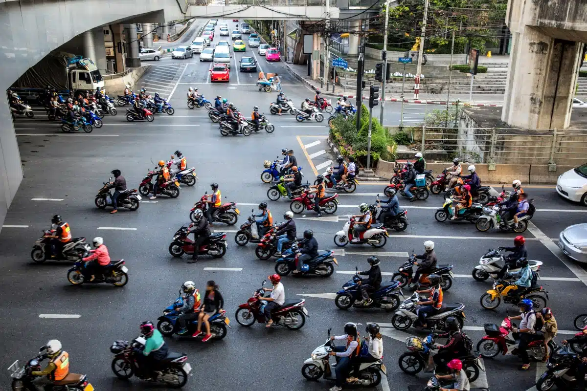 The popularity of motorbikes in Thailand: A nation on two wheels