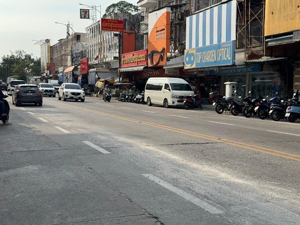 Pattaya contractor fined after cement spill causes hazard | News by Thaiger