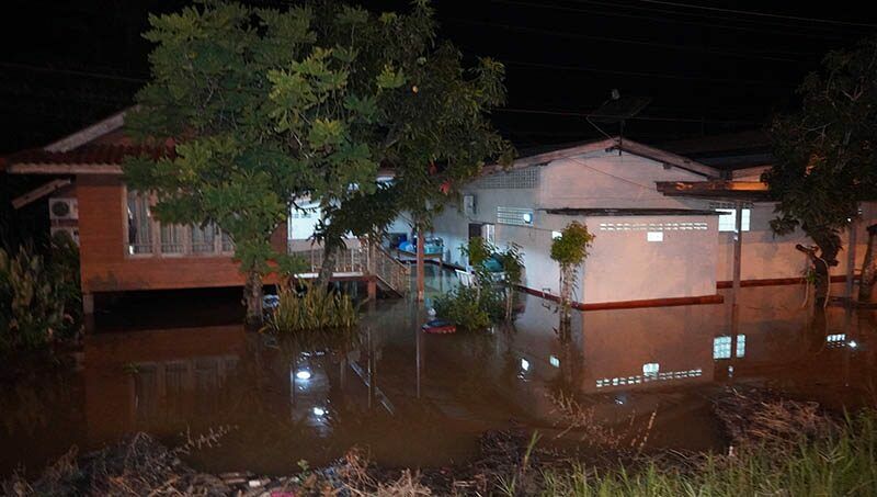 Unexpected flooding hits Phatthalung despite no rain