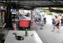 Scottish tourist arrested after allegedly attacking teen, vandalising motorcycle in Phuket (video) | Thaiger