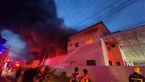 Child’s play turns to ash: Toy factory fire sparks 10 million baht loss