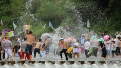Chiang Mai prepares moat for Songkran with safety upgrades