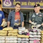Men caught with more than 600k meth pills in northeast Thailand