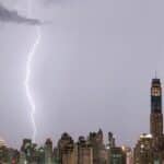Summer storm hits Thailand with heavy rain and hail