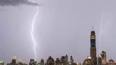 Summer storm hits Thailand with heavy rain and hail