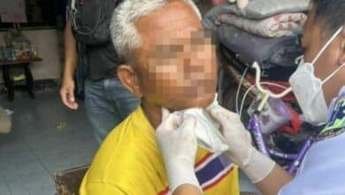 Phuket man injures neck with knife after forgetting to take his pills