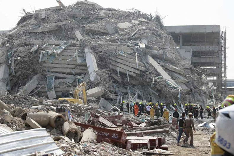 Audit office blames thin elevator shafts for Bangkok collapse | News by Thaiger