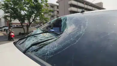 Concrete slab from old overpass kills driver in Bangkok