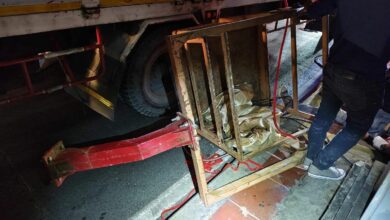 Crane accident in Bangkok injures two construction workers