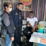 Rider arrested for stealing over 30,000 baht in foreign currency