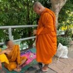 Fake monk caught soliciting donations during Nakhon Pathom Songkran