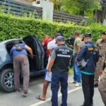 Crash and sweep: Phuket cops hailed heroes after three-car pile-up