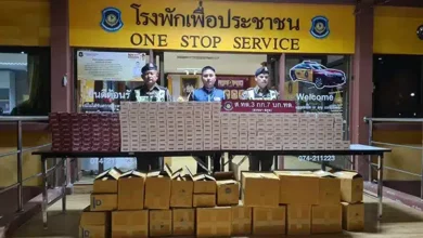 Butt of the bust! Cops stub out 3 million baht cig smuggling racket