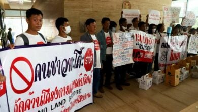 Protest planned against SEC and land bridge projects in Thailand