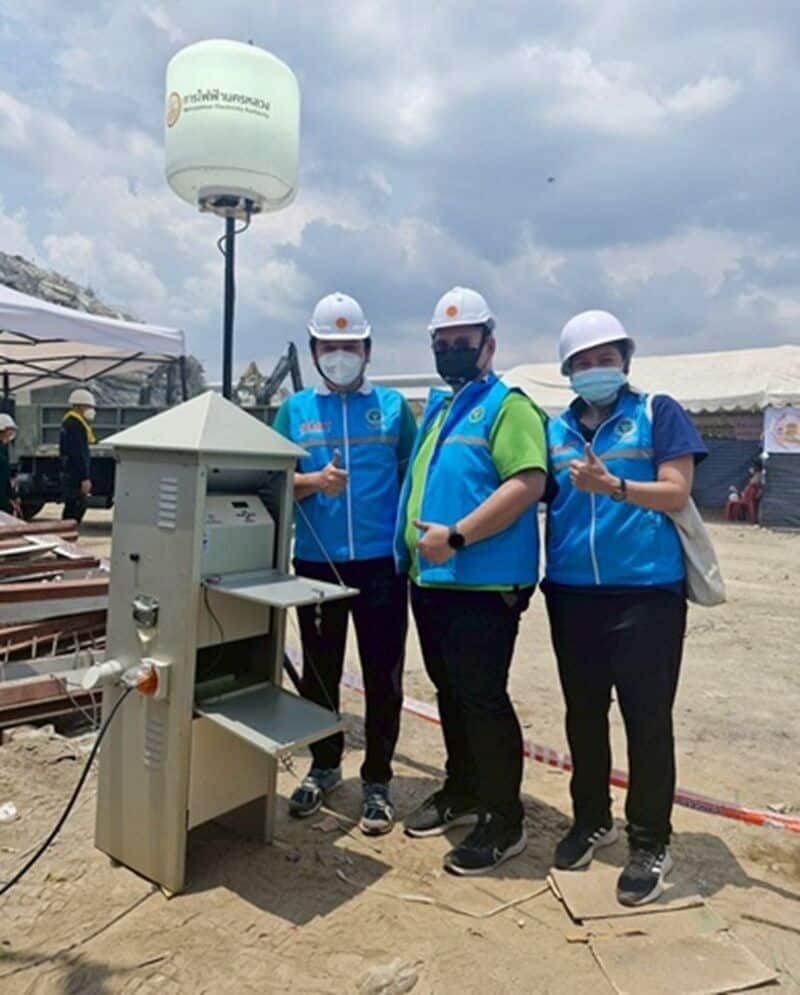 Dust levels at Chatuchak building site exceed safety limits | News by Thaiger