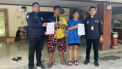 Couple arrested for online gambling scheme promising 50000 baht prizes