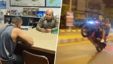 Wheely reckless: Aussie tourist pops stunts on Phuket streets