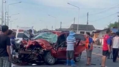 Tragic car accident in Phayao leaves one dead, three injured