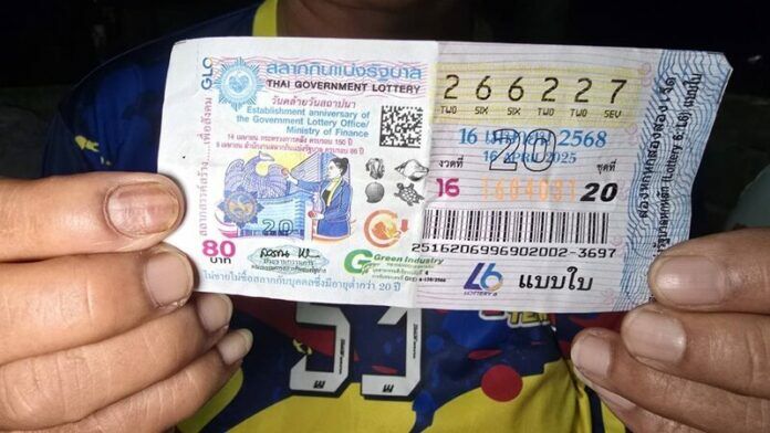 Kind act turns Buriram woman into lottery millionaire | News by Thaiger