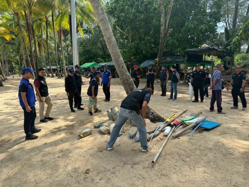 Phuket reclaims Surin Beach from illegal occupiers | News by Thaiger