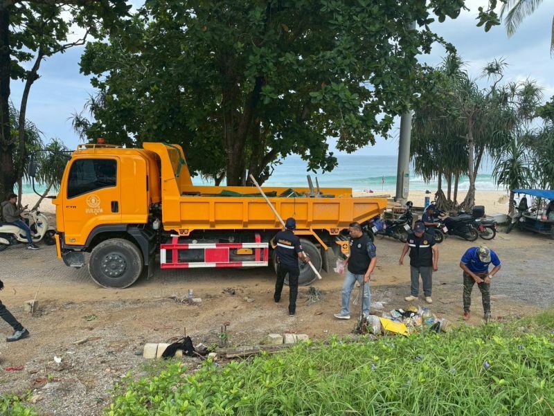 Phuket reclaims Surin Beach from illegal occupiers | News by Thaiger