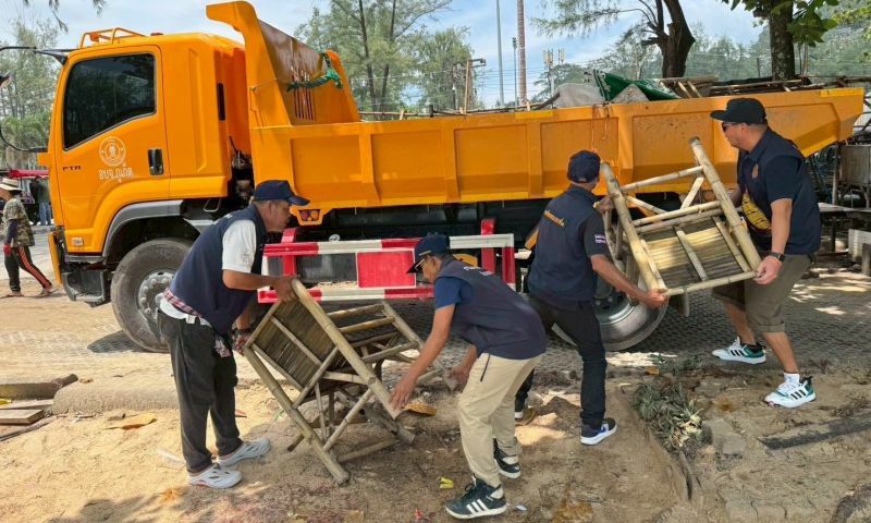 Phuket reclaims Surin Beach from illegal occupiers | News by Thaiger