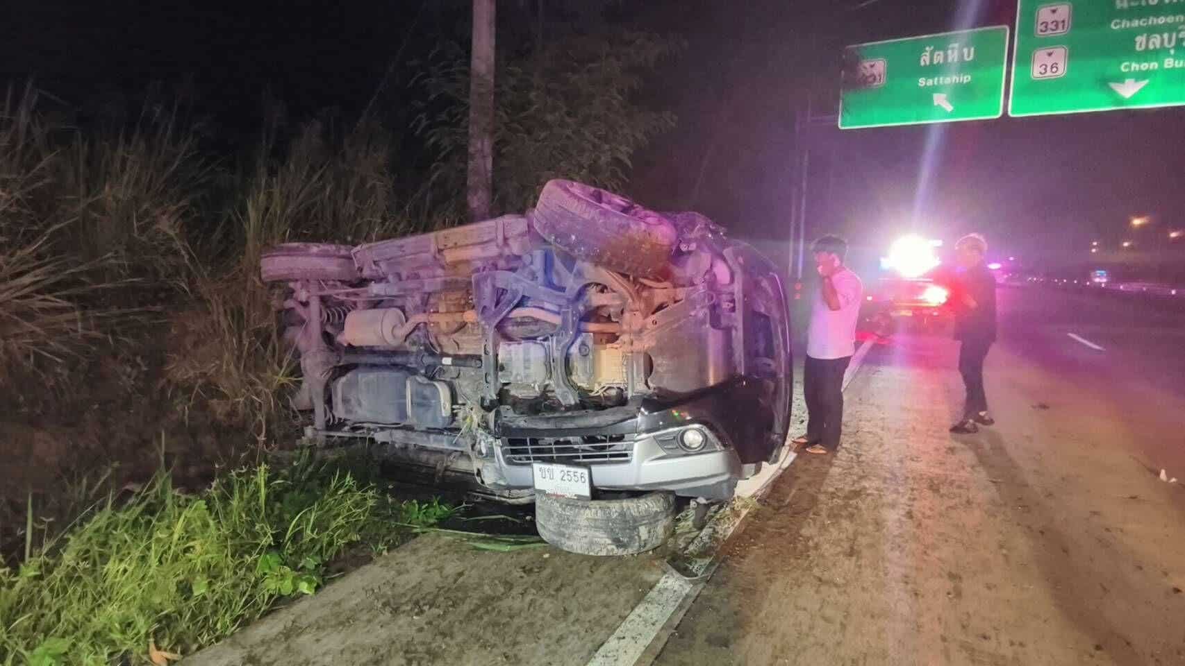Miracle escape: Amulet saves driver in Chon Buri SUV crash | News by Thaiger