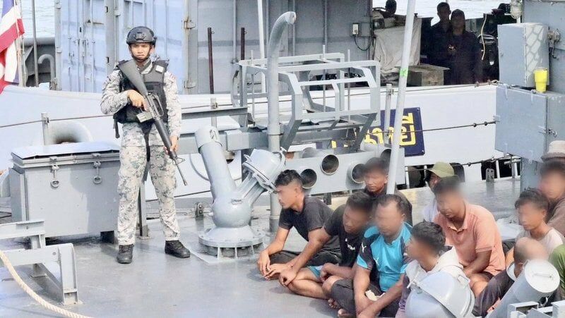 Royal Thai Navy seizes illegal Indonesian fishing boats off Phuket | News by Thaiger